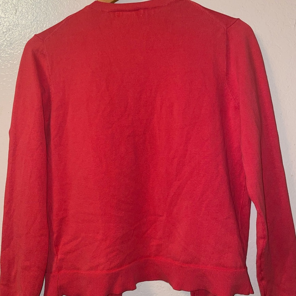 Charter Club Bold Red Women's Cardigan